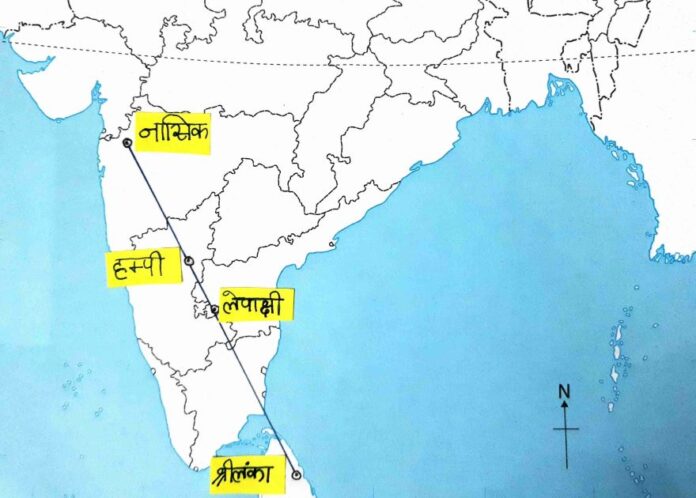 वाल्मीकि रामायण में लिखा है लंका का सबसे सटीक हवाई मार्ग